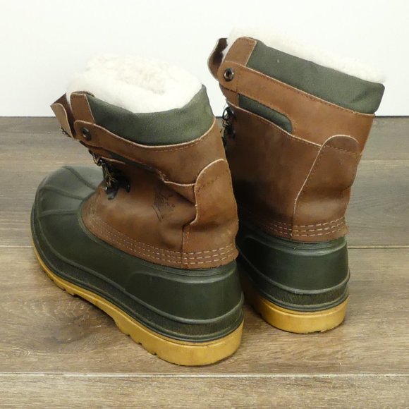 Kamik Wool Lined Duck Boots Men's‎ Size 7 - Picture 3 of 8